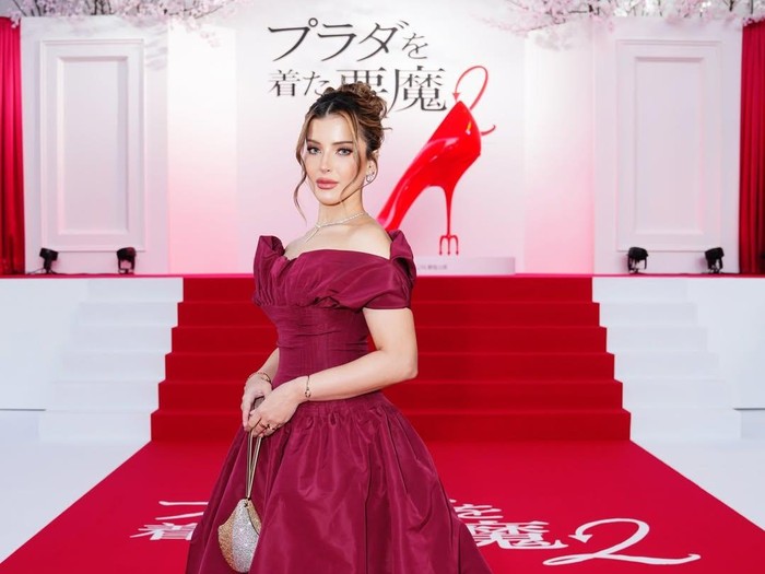 Gaya Tasya Farasya di Premier Film The Devil Wears Prada 2