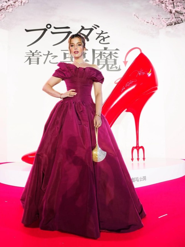 Gaya Total Tasya Farasya di Red Carpet Devil Wears Prada 2, Kalungnya Rp 2 M