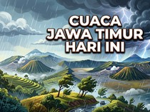 Cuaca Jawa Timur Hari Ini, Sebagian Wilayah Masih Turun Hujan