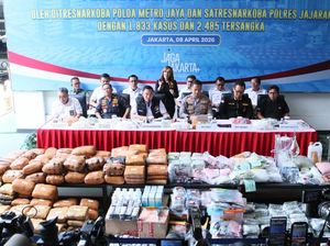 Polda Metro Ungkap 1.833 Kasus Narkoba, Wujudkan Asta Cita Presiden