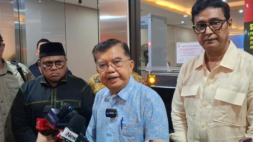 Jusuf Kalla (kemeja biru)-(Rumondang/detikcom)