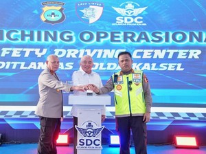 Kakorlantas Resmikan SDC Polda Kalsel, Perkuat Kompetensi Pengemudi-Tekan Laka Lantas