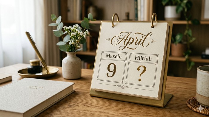 kalender hijriah 9 april