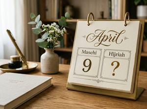 Tanggal Hijriah Hari Ini 9 April 2026, Cek Konversi Selengkapnya di Sini!
