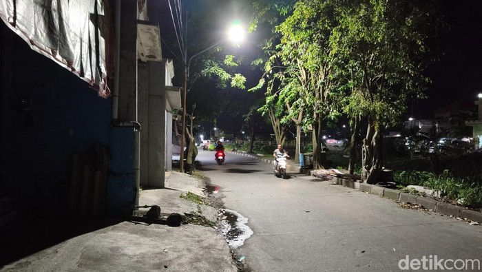 Lokasi tawuran kelompok remaja di Jalan Boom Lama, Kelurahan Kuningan, Kecamatan Semarang Utara, Kota Semarang, Rabu (8/4/2026).