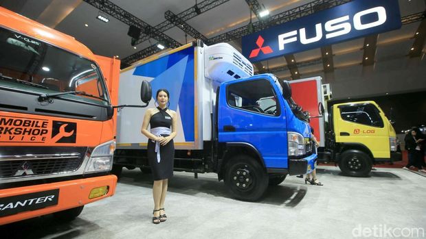 Mitsubishi Fuso Pamerkan Zero Down Time di GIICOMVEC Mitsubishi Fuso menghadirkan ekosistem