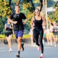 Potret Olla Ramlan Olahraga Bareng Tristan Molina, Tampil Mesra & Kompak