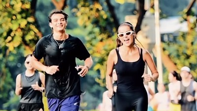 Potret Olla Ramlan Olahraga Bareng Tristan Molina, Tampil Mesra & Kompak