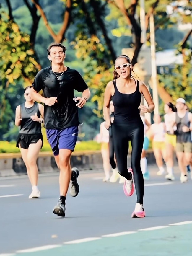 Potret Olla Ramlan Olahraga Bareng Tristan Molina, Tampil Mesra & Kompak