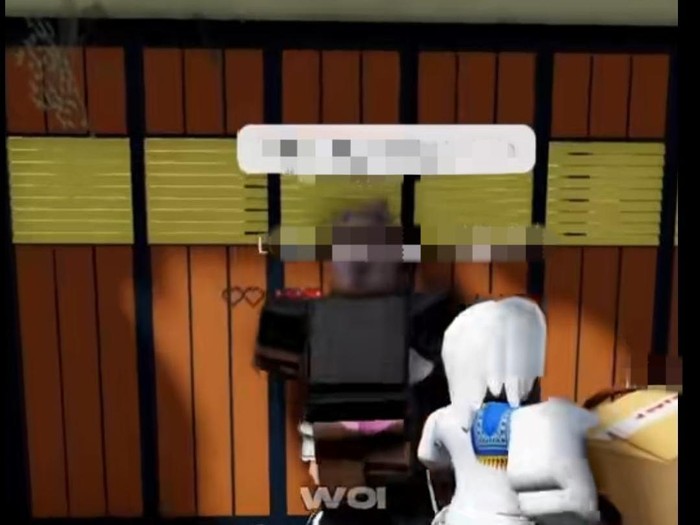 Penampakan replika gerbang rumah Jokowi 'Tembok Ratapan' versi Roblox