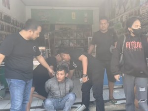 Akhir Pelarian Dito Pembacok Wanita Semarang Ditangkap di Konter HP Magelang