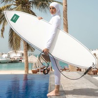 Mengenal Lamar Mufti, Wanita Hijab Satu-satunya di Kompetisi Selancar Dunia