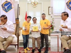 Aldi Taher Bikin Heboh Balaikota, Pramono Anung Sampai Hafal Tagline-nya!