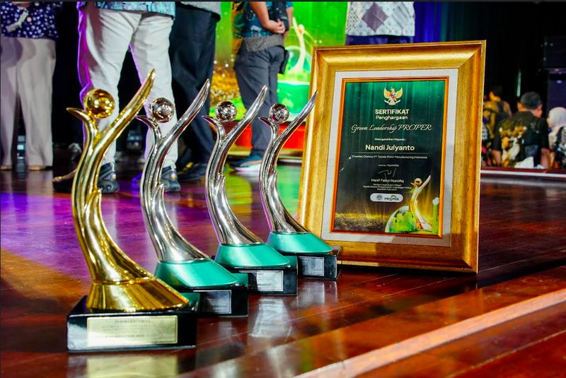 PT TMMIN raih capaian positif dengan meraih penghargaan Program Penilaian Peringkat Kinerja Perusahaan (PROPER)  Emas dan PROPER Hijau tahun 2026 yang diselenggarakan oleh Kementerian Lingkungan Hidup.