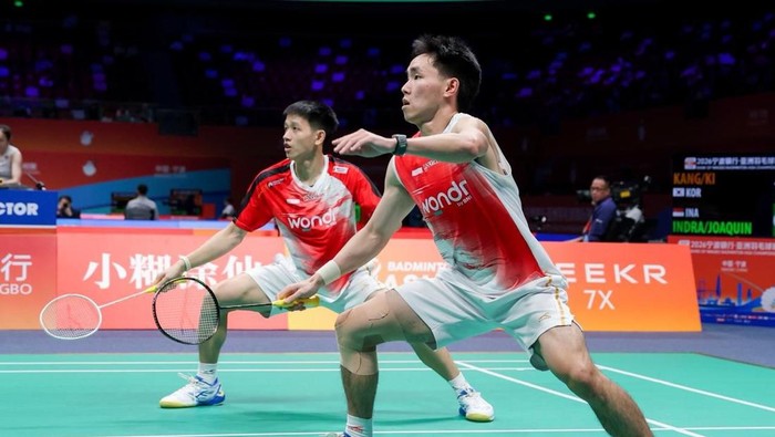 Raymond Indra/Nikolaus Joaquin di Kejuaraan Asia 2026