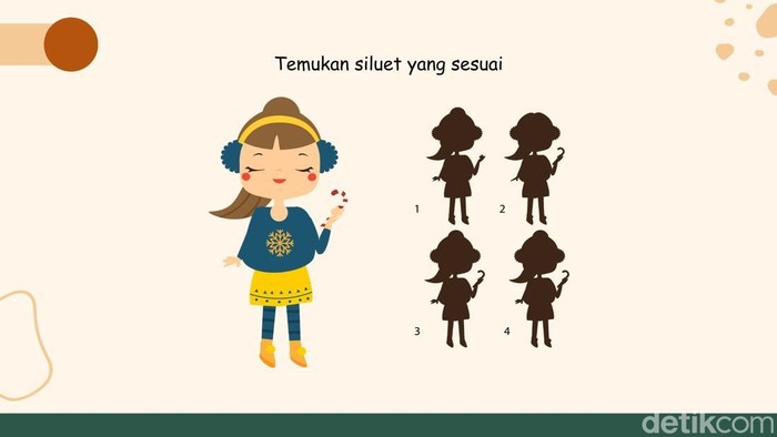 Tes Fungsi Otak! Tak Perlu Hitung-hitungan, Cukup Temukan Siluet yang Sesuai