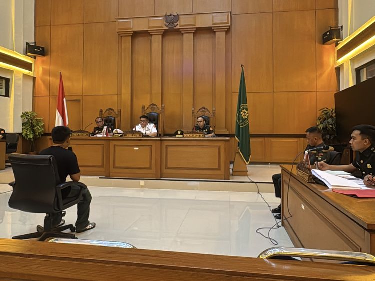 Zaskia Mecca Jalani Sidang Pemukulan Staf oleh Oknum TNI, Sampaikan Pesan Ini