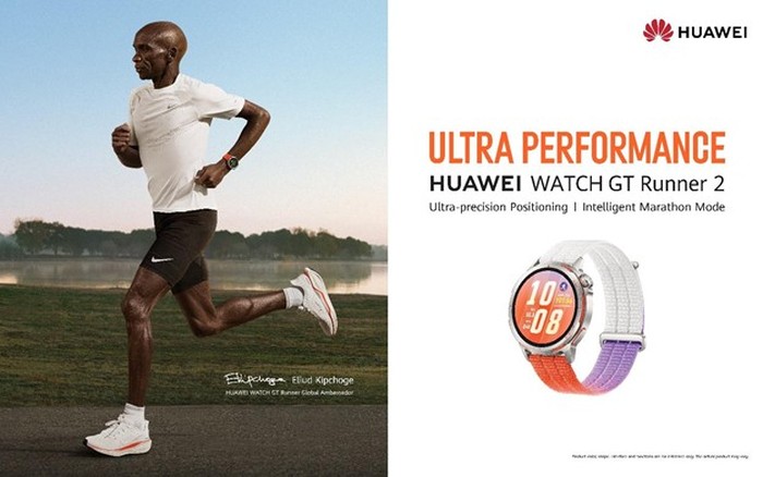 Huawei GT Runner 2 X Kipchoge Segera Hadir, Smartwatch Ultra Presisi