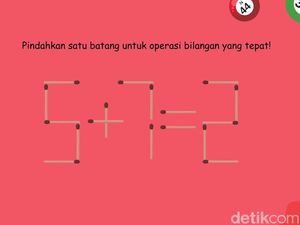 Teka-teki Pindahkan Korek Ini Gampang-gampang Susah! Bisa Jawab Cepat?