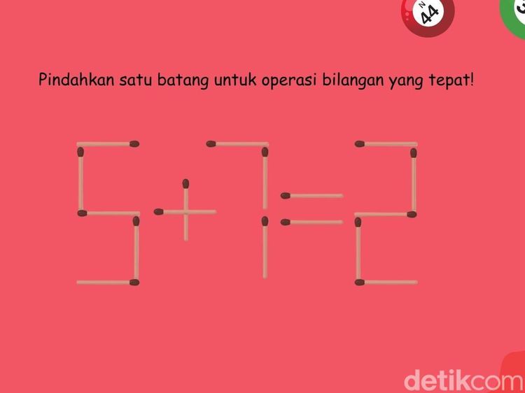 Teka-teki Pindahkan Korek Ini Gampang-gampang Susah! Bisa Jawab Cepat?