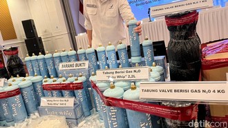 Baby Whip Ilegal Banyak Dijual di DKI-Makassar, Disertai Tutorial Hirup Gas Tawa