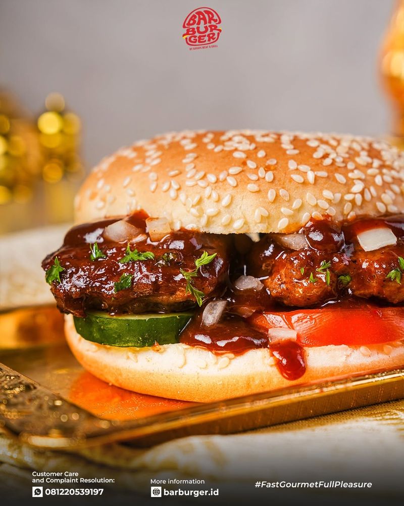 Burger kaki lima Burger kaki lima