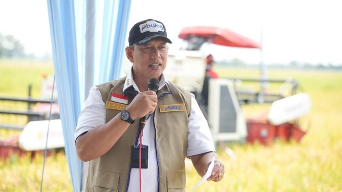 Direktur Utama Perum Bulog Ahmad Rizal Ramdhani