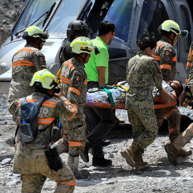 14 Hari Terjebak di Tambang Sinaloa, Penambang Ditemukan Selamat