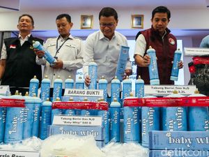 BPOM RI Bongkar Peredaran Baby Whip di Jakbar, Gas Tertawa yang Ancam Gen Z
