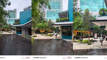 Ini hasil 0,6x, 1x dan 2x zoom. Foto: Adi FR/detikINET