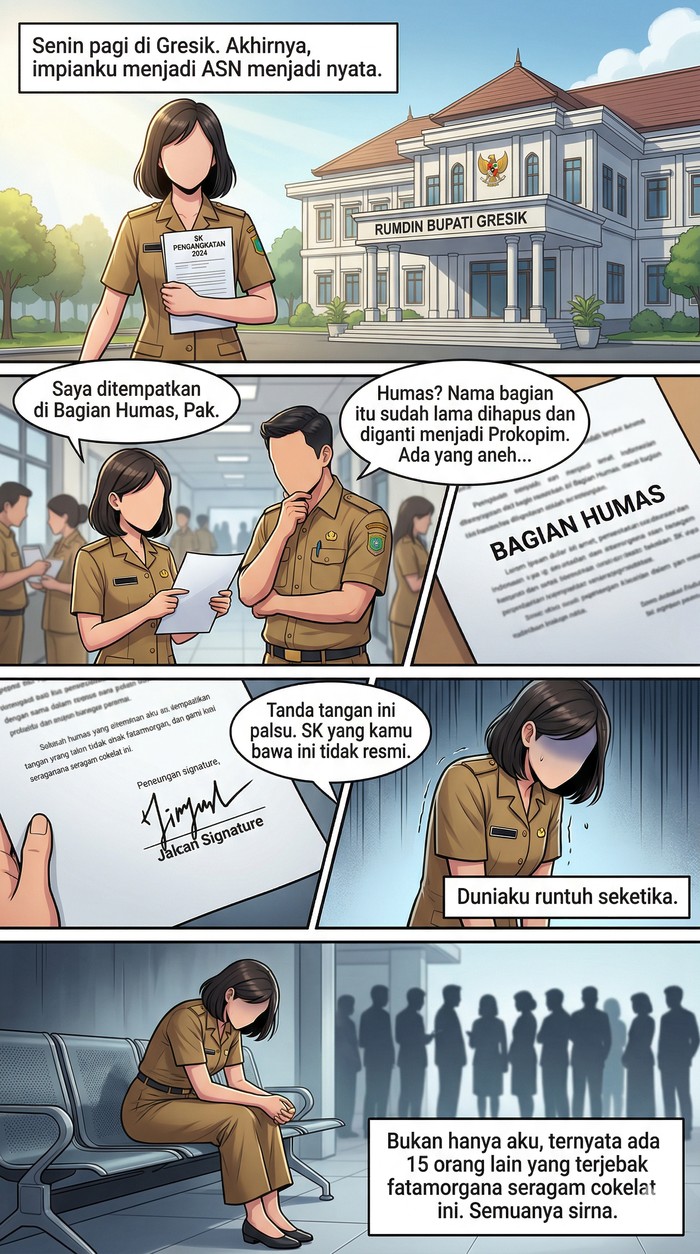 Ilustrasi Rekrutmen PNS Fiktif