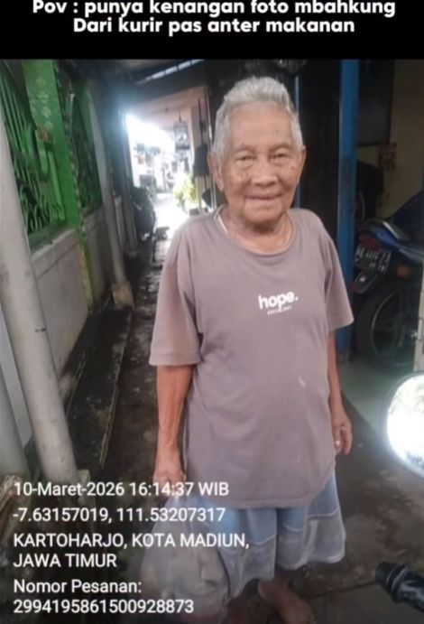 Kisah Haru Kakek di Madiun, Rutin Dikirimi Makanan oleh Cucu hingga Akhir Hayat