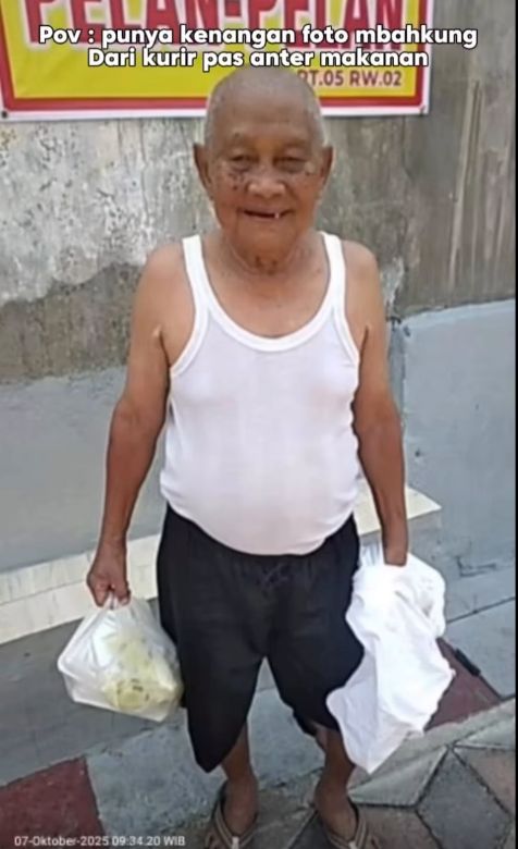 Kisah Haru Kakek di Madiun, Rutin Dikirimi Makanan oleh Cucu hingga Akhir Hayat