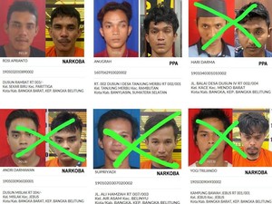 Polisi Kembali Tangkap 3 Tahanan Polres Bangka yang Kabur, 3 Masih Diburu