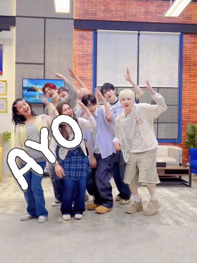 Momen Ayu Ting Ting & Bilqis Ketemu NCT WISH di Lapor Pak, Kompak Bikin Iri