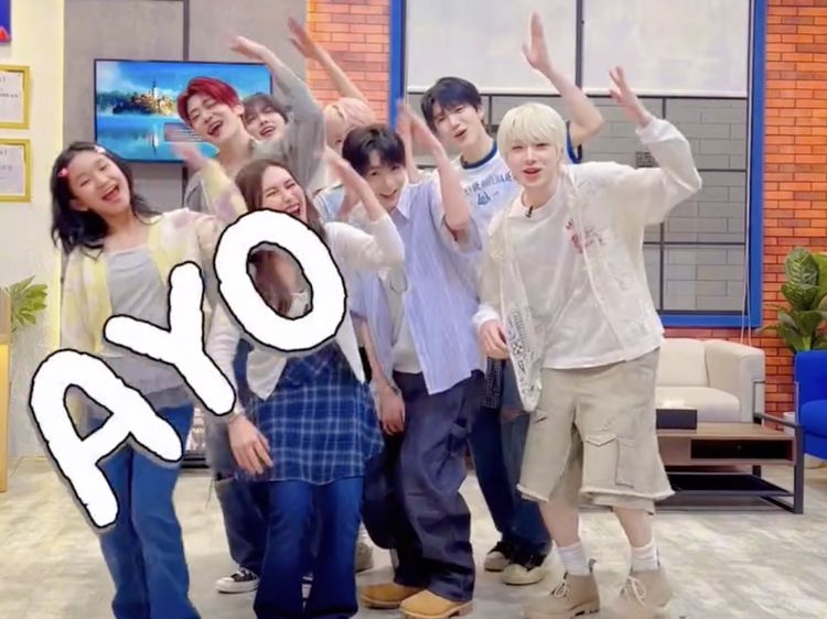 Momen Ayu Ting Ting & Bilqis Ketemu NCT WISH di Lapor Pak, Kompak Bikin Iri