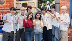 Senengnya NCT WISH Foto Bareng Ayu Ting Ting & Bilqis