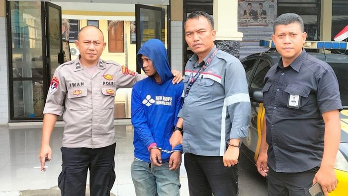 Pencuri kabel kereta cepat