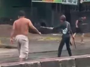 Pria Ancam Parang-Busur Pengendara di Maros Ditangkap, Pelaku Bos Geng Motor