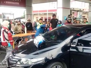 Niat Hati Cari Untung Nimbun Pertalite, Eh Malah Pingsan Hirup Uapnya