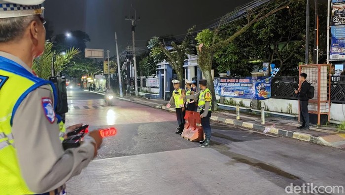 Razia kendaraan bermotor di Cianjur