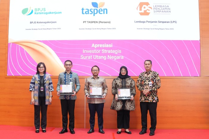 TASPEN Raih Penghargaan Investor Strategis Surat Utang Negara Tahun 2025