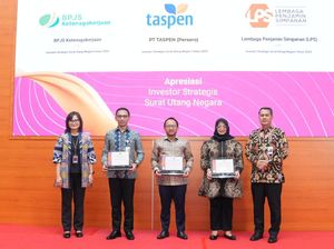 TASPEN Raih Penghargaan Investor Strategis Surat Utang Negara Tahun 2025
