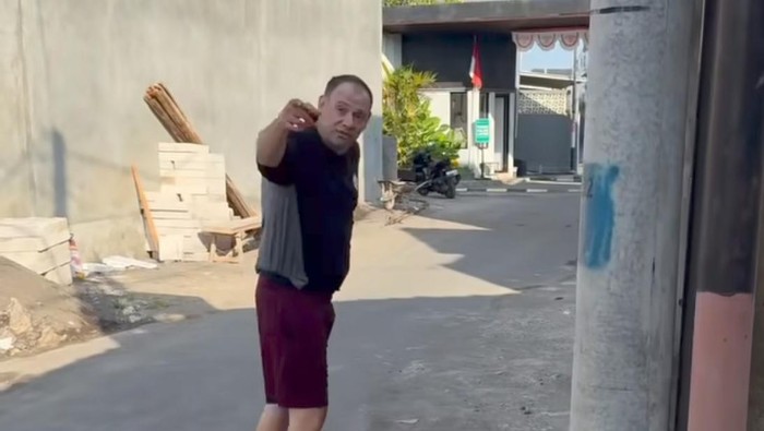 Viral WN Italia berinisial JF menampar seorang warga di Denpasar, Bali. (Foto: Tangkapan layar Instagram @yuniliawt)