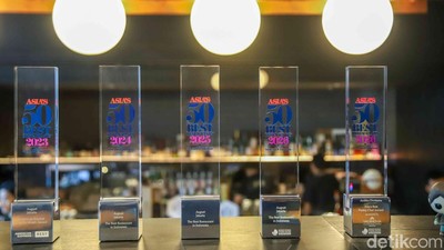 Masuk Daftar Top 50 Asia, Begini Suasana August Restaurant Jakarta