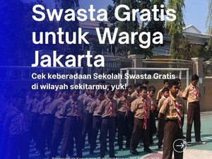 PMB Sekolah Swasta Gratis DKI Jakarta Buka 15 Juni, Cek Daftar Sekolahnya!