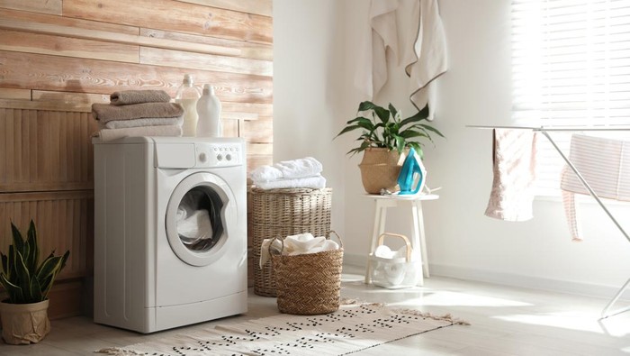 Ilustrasi mesin cuci