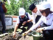 Jembatan Air Lawai Dibangun, Target Rampung 180 Hari