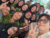 Ji Chang Wook ke Jakarta, Fanmeeting-Blusukan ke SMAN 3 Jakarta