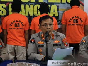 Akhir Pelarian 8 Tahanan Polres Bangka: Kabur dari Rutan, Gergaji Teralis Sel